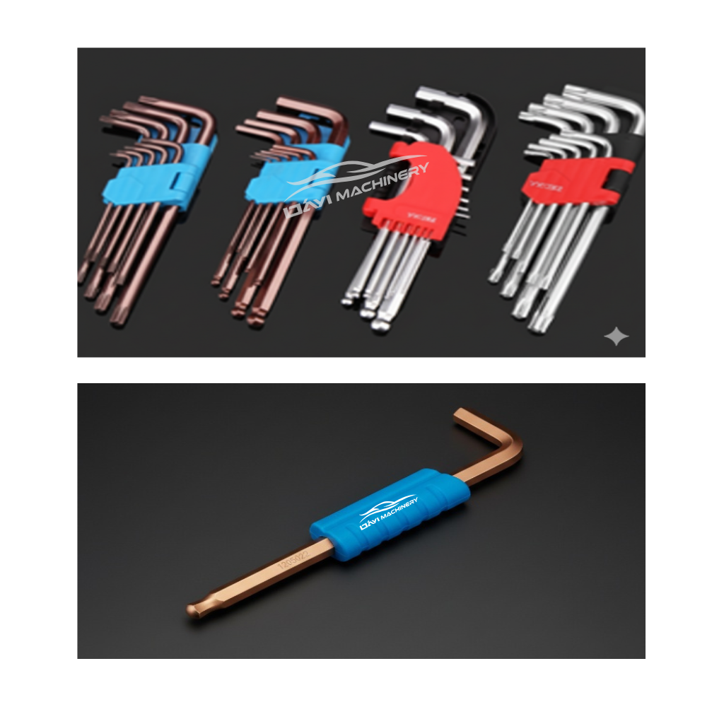 Flower-shaped L-shaped key set (Model: T02)