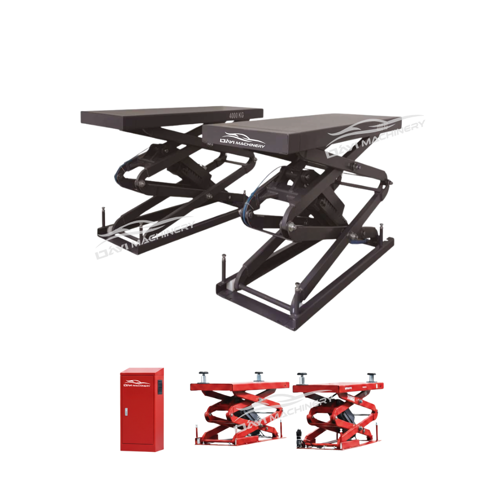 Double Inground Scissor Lift (Model: DY-4SIG-B)