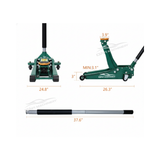 Hydraulic Jack with Double Pump (Model: JK3T-02 3T)